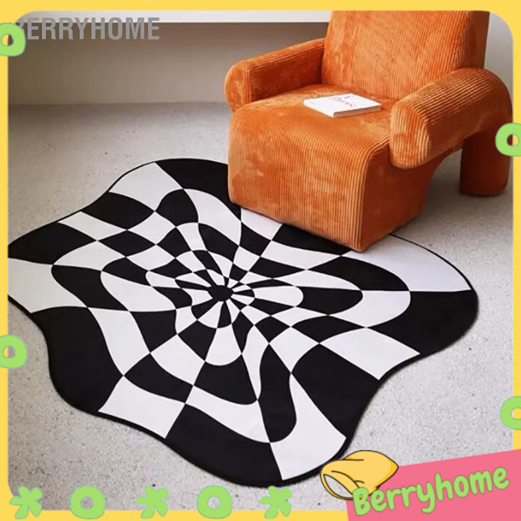 Thảm Lót Sàn Mềm Mại Thoải Mái Sáng Tạo BerryHome~
