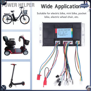 Power Helper Bộ điều khiển động cơ không chổi than 1000W tốc độ sóng sin cho xe đạp điện Scooter 48‑72V cmman12.vn
