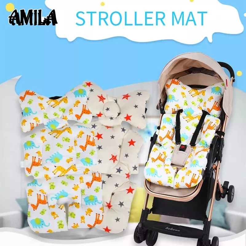 AMILA  Đệm cotton Lót Xe Đẩy Em Bé