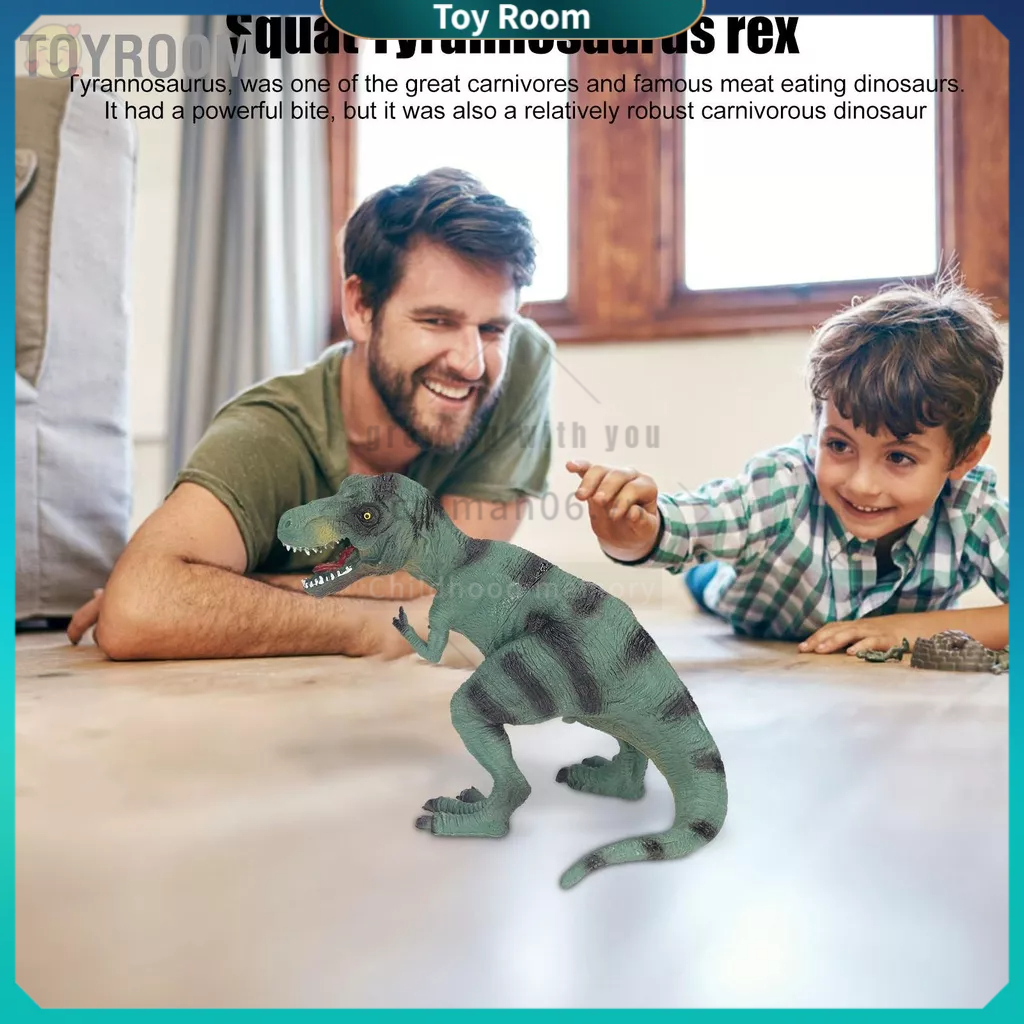 Có thể bán buôn Tyrannosaur Model Squat Nhựa Trang Trí Đồ Chơi Khủng Long Bằng Cho Bé Trai Và Gái ToyRoom Hàng giao ngay