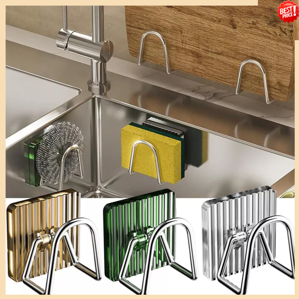 Giá Đỡ Miếng Rửa Chén / Thớt Gắn Tường Bằng Acrylic Tiện Dụng Cho Nhà Bếp