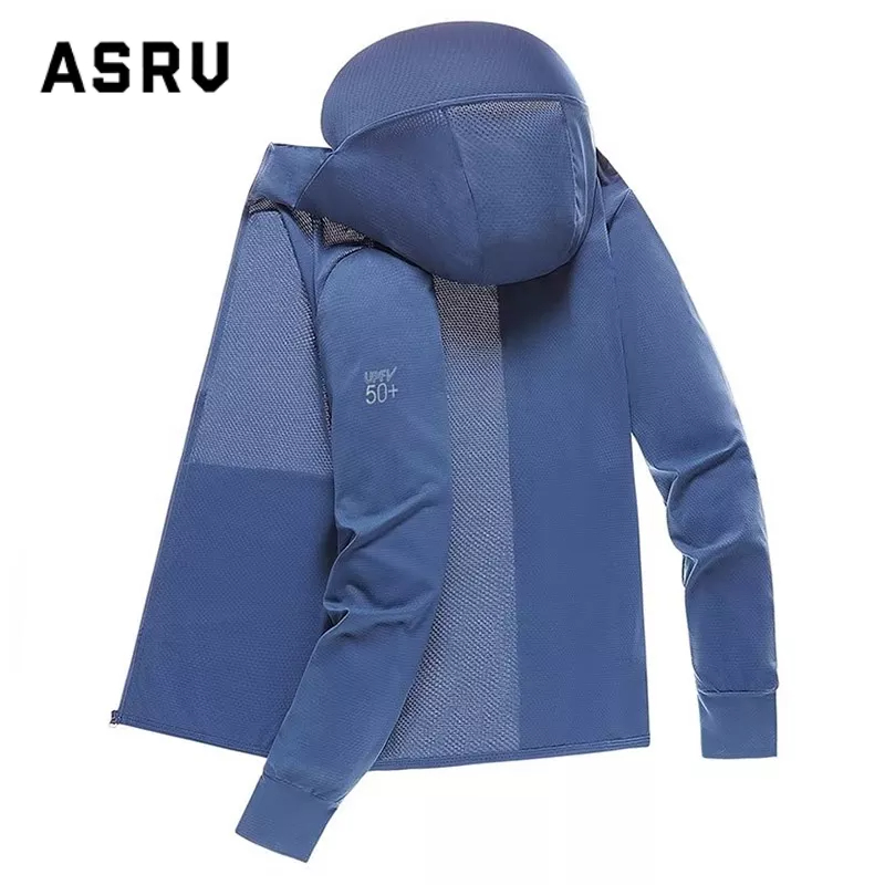 Áo Khoác Chống Nắng Chống Tia UV Siêu Mỏng Thoáng Khí Thời Trang Cho Nam