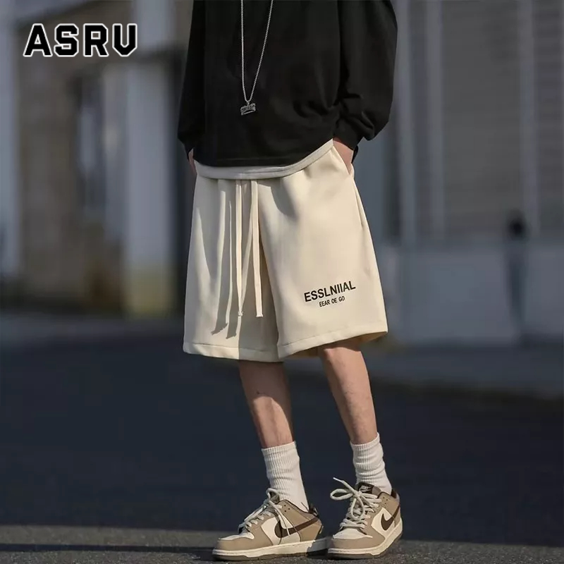 ASRV Quần Short Dáng Rộng Thời Trang Trẻ Trung Cho Nam