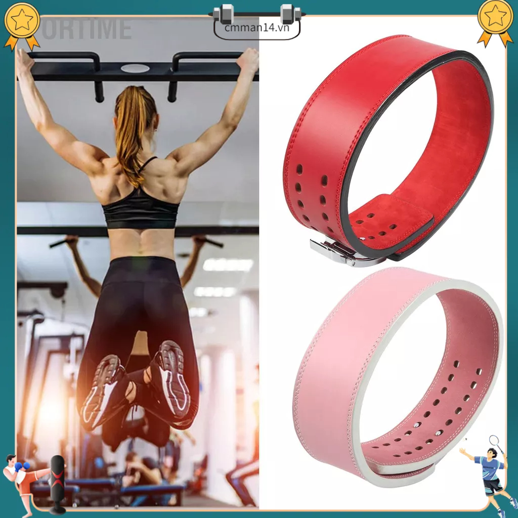 Bán hàng nóng Bảo vệ thắt lưng Lượng Da Bò Có Thể Điều Chỉnh Đòn Bẩy PowerLifting Tập Gym Cho Deadlifts Kéo Lên Cử Tạ Chèo Thuyền