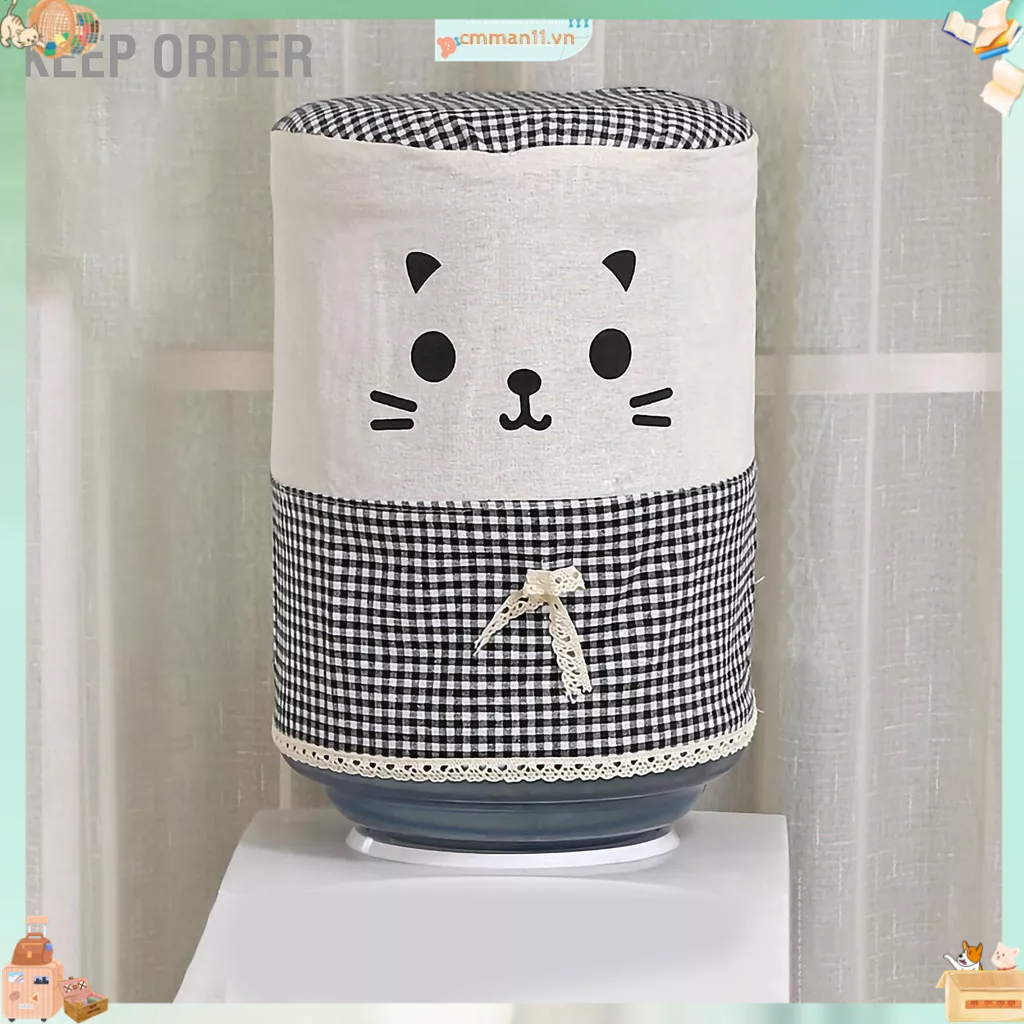 Keep order Nắp xô đựng nước có thể tái sử dụng Thùng bụi Dễ thương cho văn phòng tại nhà