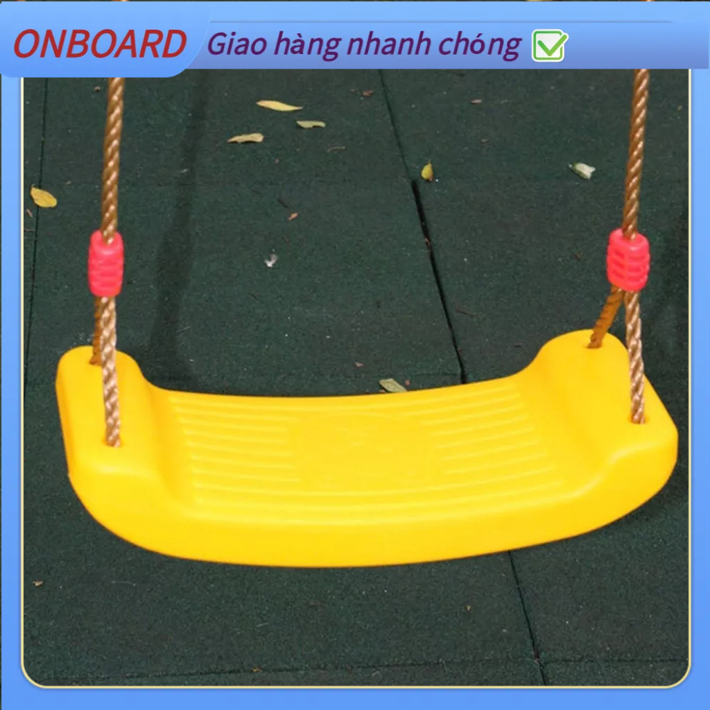 OnBoard Trẻ Em Dây Đu Dễ Thương Nhựa Trong Nhà Ngoài Trời Hình Vòng Cung Cây Xích Treo Ghế Cho Sân Vườn
