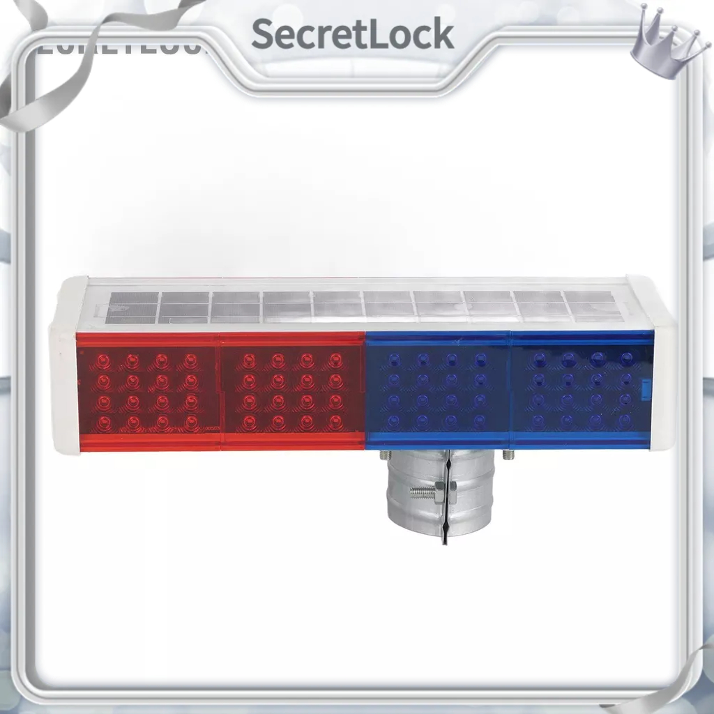 Đèn LED nhấp nháy năng lượng mặt trời cảnh báo màu xanh đỏ cho an toàn giao thông tín hiệu xây dựng