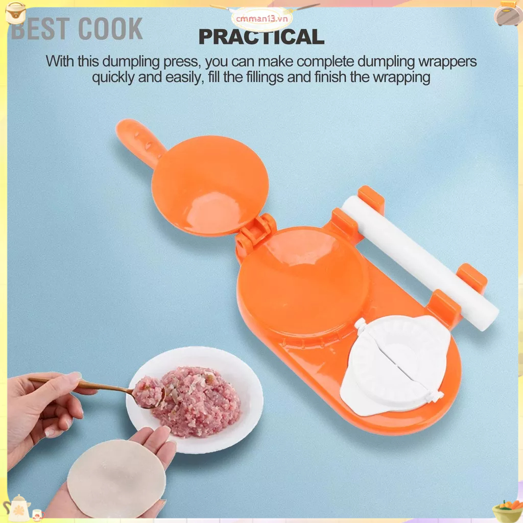 Best cook Máy làm bánh bao ABS Hướng dẫn sử dụng đa năng Khuôn tự để ép vỏ