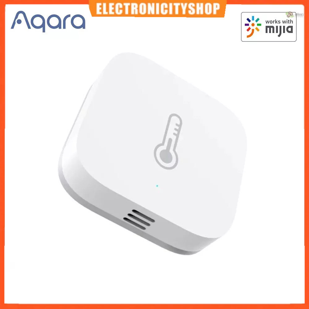 Cảm biến Nhiệt độ Độ ẩm Aqara Temperature and Humidity Sensor WSDCGQ11LM - Tương thích HomeKit, Cần trang bị Hub