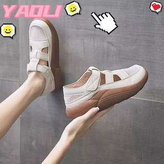 Giày sandal YAOLI thoáng khí phong cách Hàn Quốc thời trang mùa hè 2023 mới trẻ trung