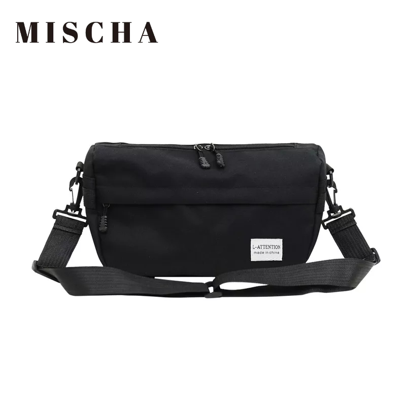 MISCHA Túi Đeo Vai Thể Thao Trọng Lượng Nhẹ Đơn Giản Thời Trang Cho Nam Và Nữ