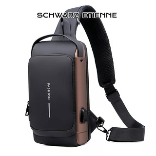 Schwarz ETIENNE Túi Thể Thao Đeo Vai Đa Năng Chống Trộm Chống Thấm Nước Chất Lượng Cao Cho Nam
