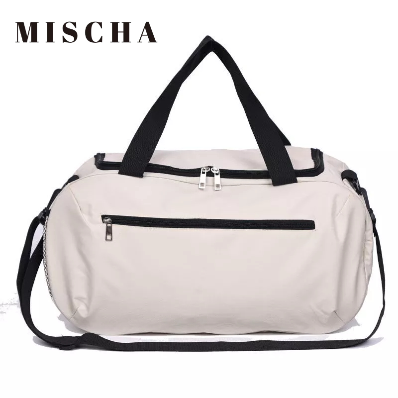 MISCHA Túi Hành Lý Du Lịch Một Bên Vai Sức Chứa Lớn Trọng Lượng Nhẹ Chống Thấm Nước Phong Cách Bóng Rổ Cho Nam Và Nữ