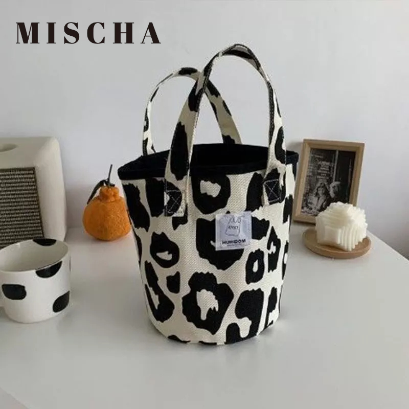 MISCHA Túi Đựng Cơm Trưa Cỡ Lớn Thiết Kế Đơn Giản Phong Cách Nhật Bản Thời Trang Cho Nữ