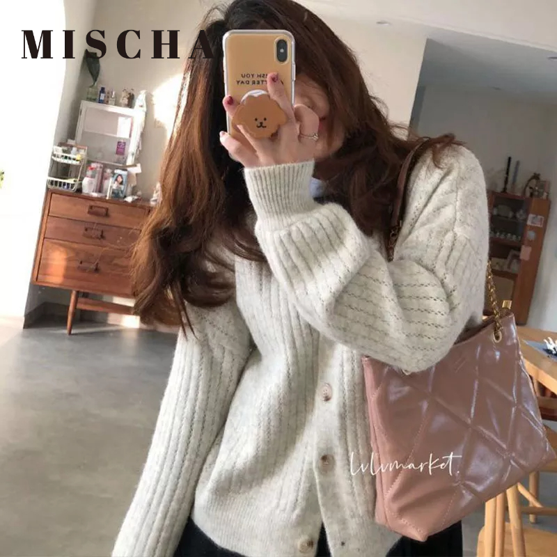 MISCHA Túi Đeo Chéo Giả Da Cao Cấp Thời Trang Dành Cho Nữ