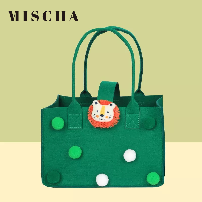 MISCHA Túi Xách Họa Tiết Hoạt Hình Dễ Thương Cho Bé