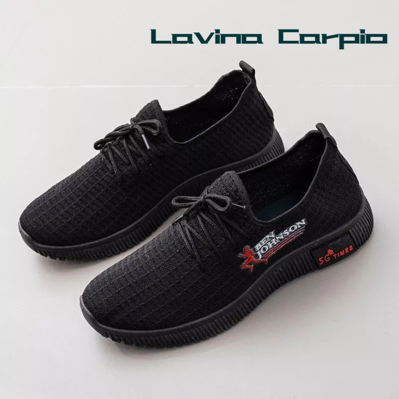 Giày Thể Thao Lavina Carpio Thiết Kế Đơn Giản Siêu Nhẹ Thoáng Khí Thời Trang Cho Nam