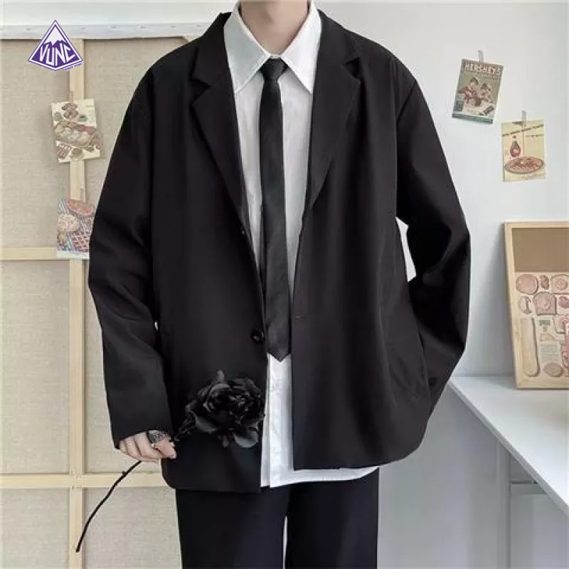 Áo Khoác Nam Dáng Rộng Phong Cách Hàn Quốc Thời Trang Mới