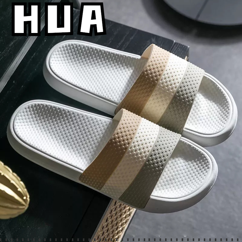 Xăng đan và dép đế dày mềm mại chống trượt thời trang dành cho nữ cổ điển của HUA để mặc bên ngoài