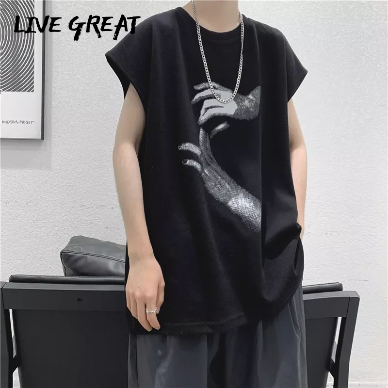Áo Thun Ba Lỗ Thể Thao hip hop Mới Dễ Phối Đồ Cho Nam