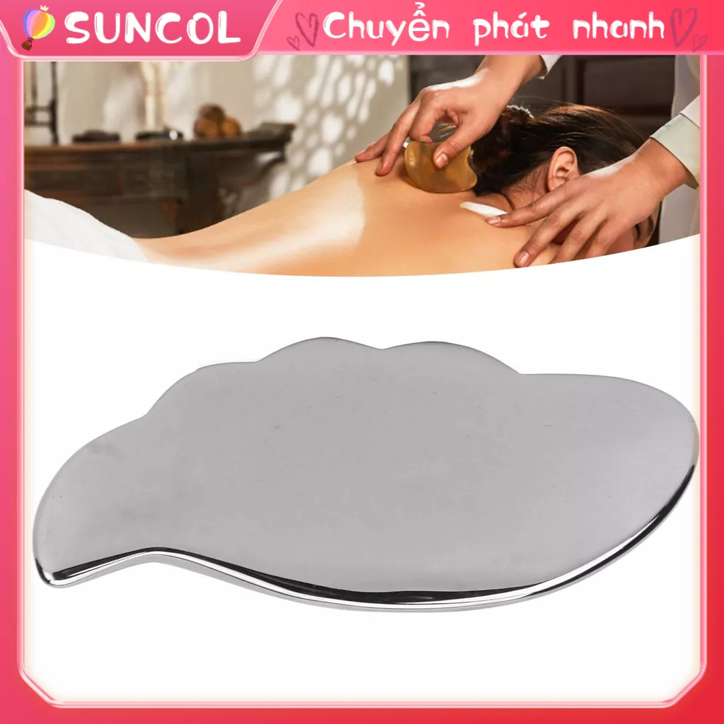 SUNCOL Terahertz Đá Gua Sha Dụng Cụ Cạo Nam Nữ Di Động Làm Đẹp Da Mặt Dẫn Lưu Bạch Huyết Máy Mát Xa