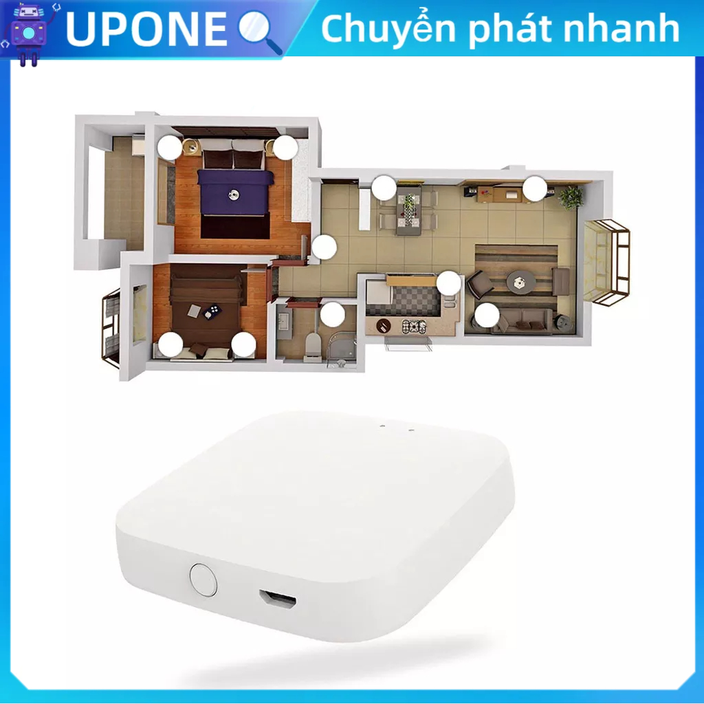 UPONE Cổng lưới Bluetooth Điều khiển tự động thông minh không dây di nhỏ cho gia đình Văn phòng