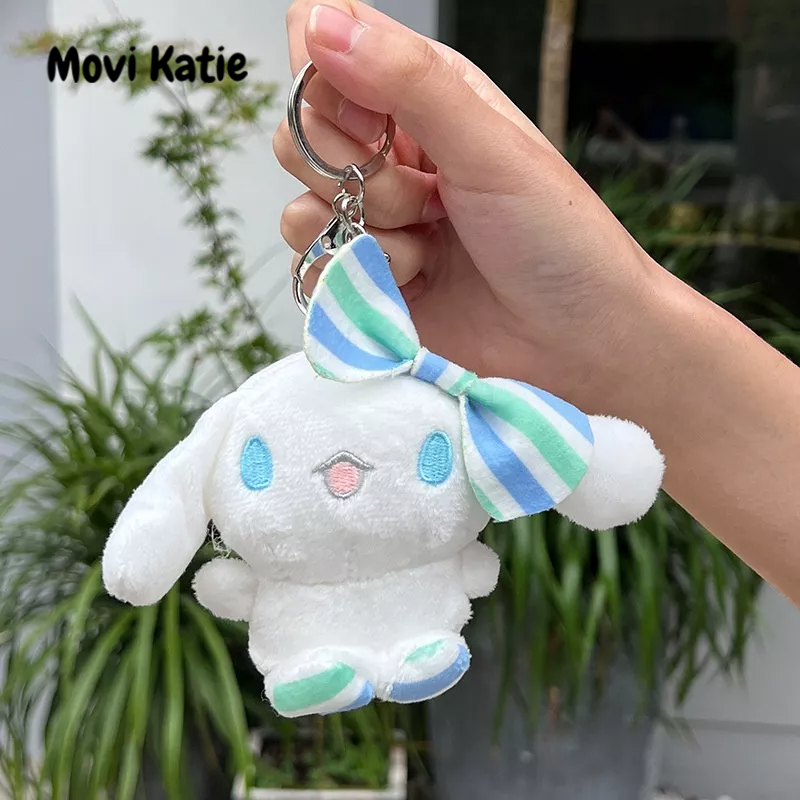 Móc khóa MOWEIKAIDI nhồi bông kiểu hoạt hình đáng yêu
