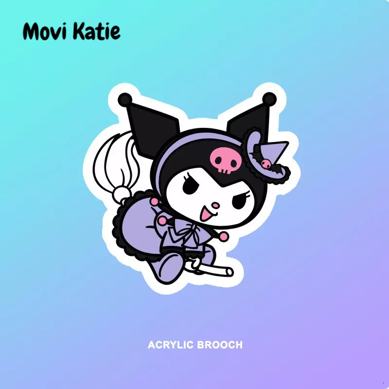 Movi Katie Ghim Cài Áo Hình Hoạt Hình Xinh Xắn Cho Nữ
