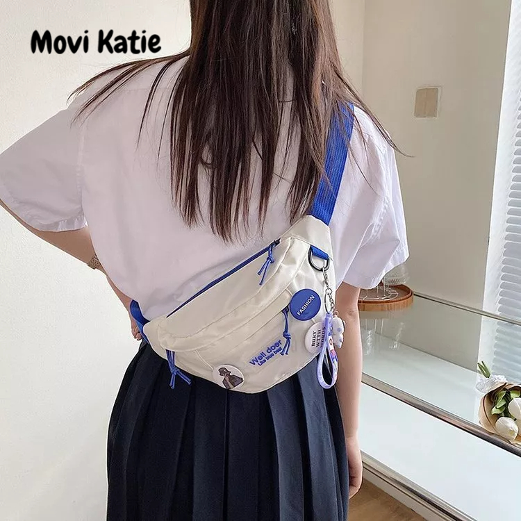 Movi Katie Túi Đeo Chéo Ngực Thiết Kế Đơn Giản Thời Trang Cá Tính Cho Cặp Đôi