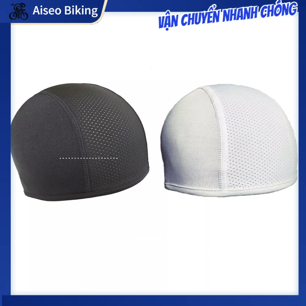 Aiseo Biking Mũ Bảo Hiểm Lót Nón Thoáng Khí Thấm Hút Mồ Hôi Co Giãn Unisex Xe Máy Cho Đi Đạp Chạy