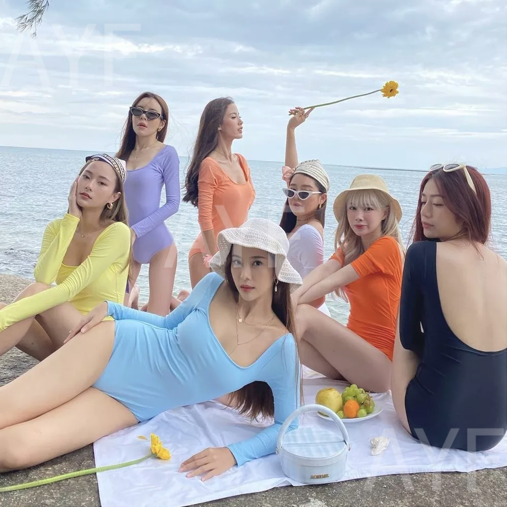 Áo tắm dài tay Đồ bơi gợi cảm cho nữ