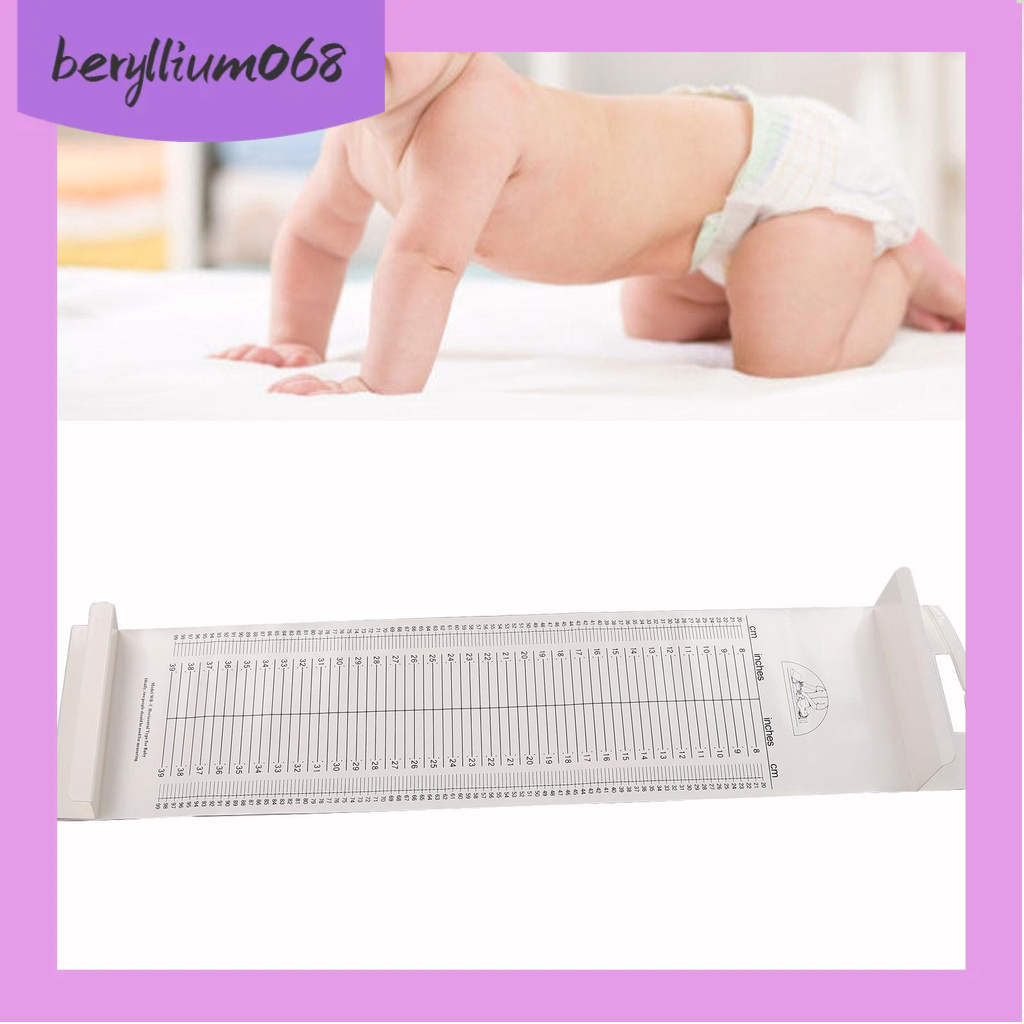 Thước Đo Chiều Cao Cho Bé Chất Liệu PVC Mềm Chống Thấm Nước Có Thể Gấp Gọn