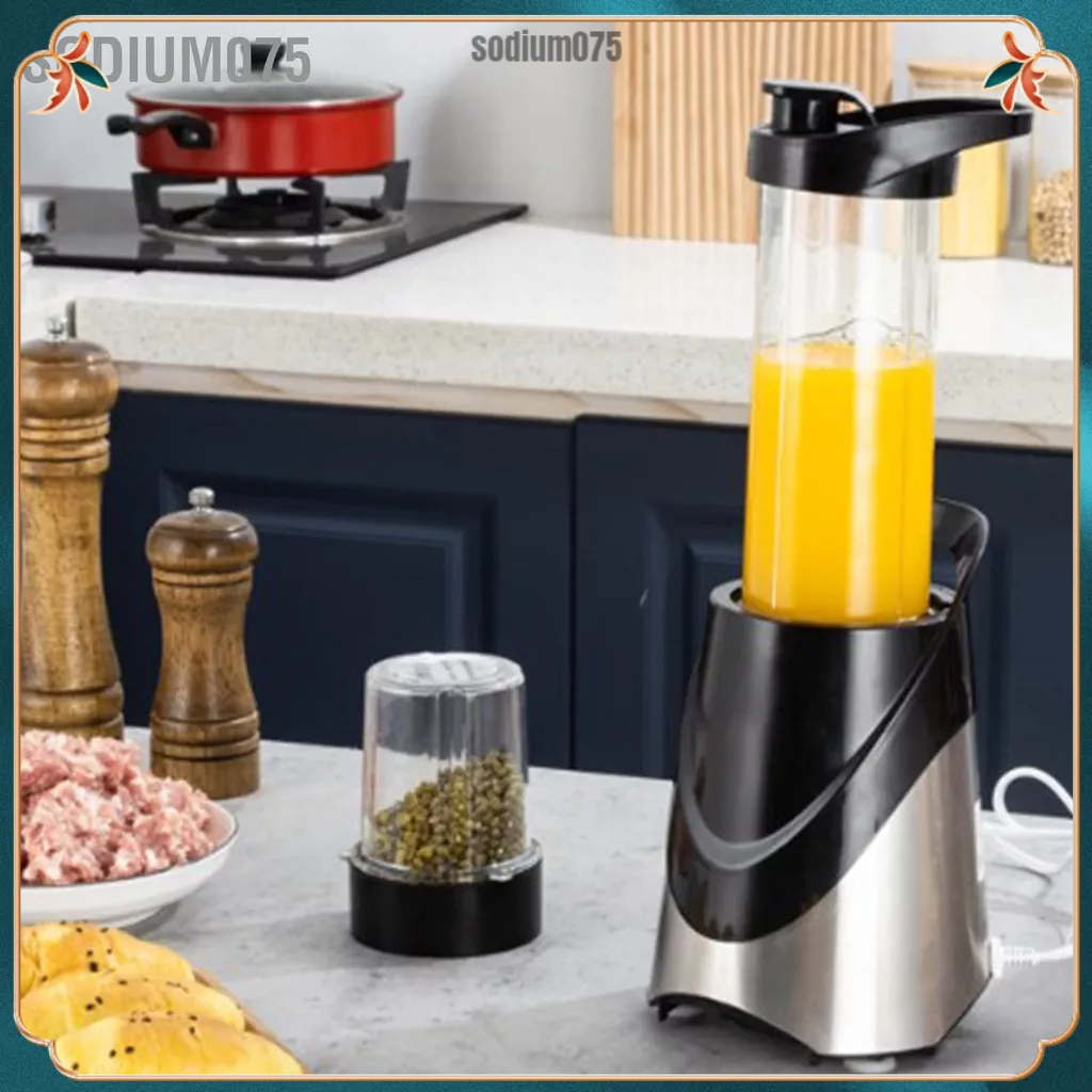 Máy Ép Nước Trái Cây 500ML Chống Trượt Bằng Nhựa Cấp Thực Phẩm Cho Quán Bar Cà Phê EU 220V