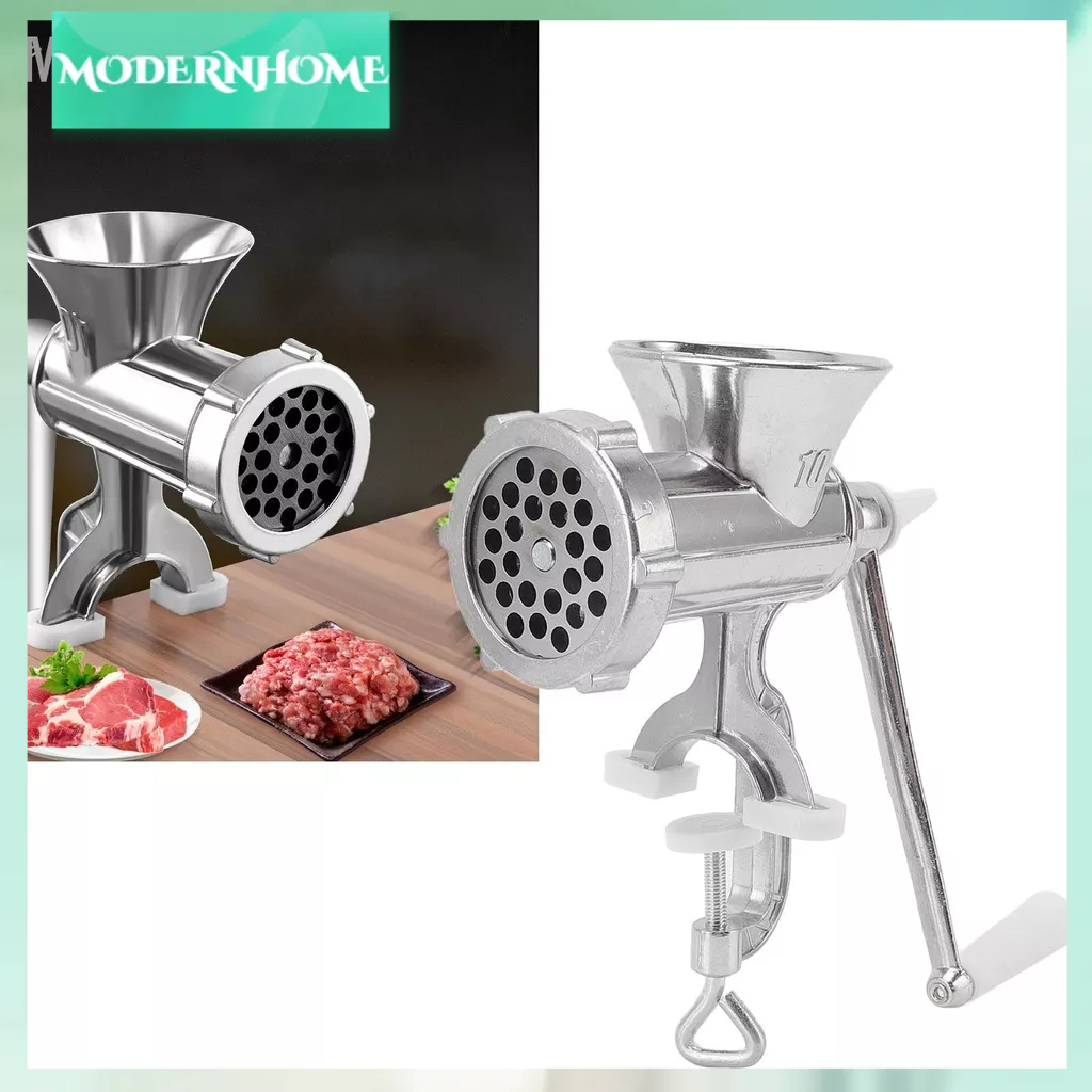 ModernHome Máy Xay Thịt Đa Năng Lớn Nặng Nhà Hợp Kim Nhôm Bằng Tay Quay Xúc Xích Chất Độn