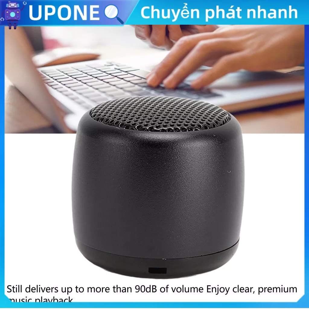 UPONE Loa Bluetooth Mini Siêu Trầm Nặng USB Sạc Kim Loại Di Động Không Dây Cho Điện Thoại Máy Tính Bảng