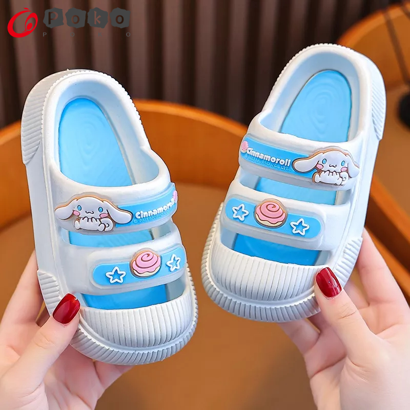 Sanrio Dép Sandal Xỏ Ngón Đi Trong Nhà Mùa Hè Hình Chú Chó Tai To Dễ Thương Cho Bé Trai Và Bé Gái Pa