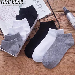 TIDE BEAR  (Sản phẩm này là quà tặng của cửa hàng và sẽ không được vận chuyển nếu mua riêng. Cảm ơn bạn đã thông cảm.)Vớ Thể Thao Mùa Hè Bằng cotton polyester Ống Lửng Cho Nam Năm