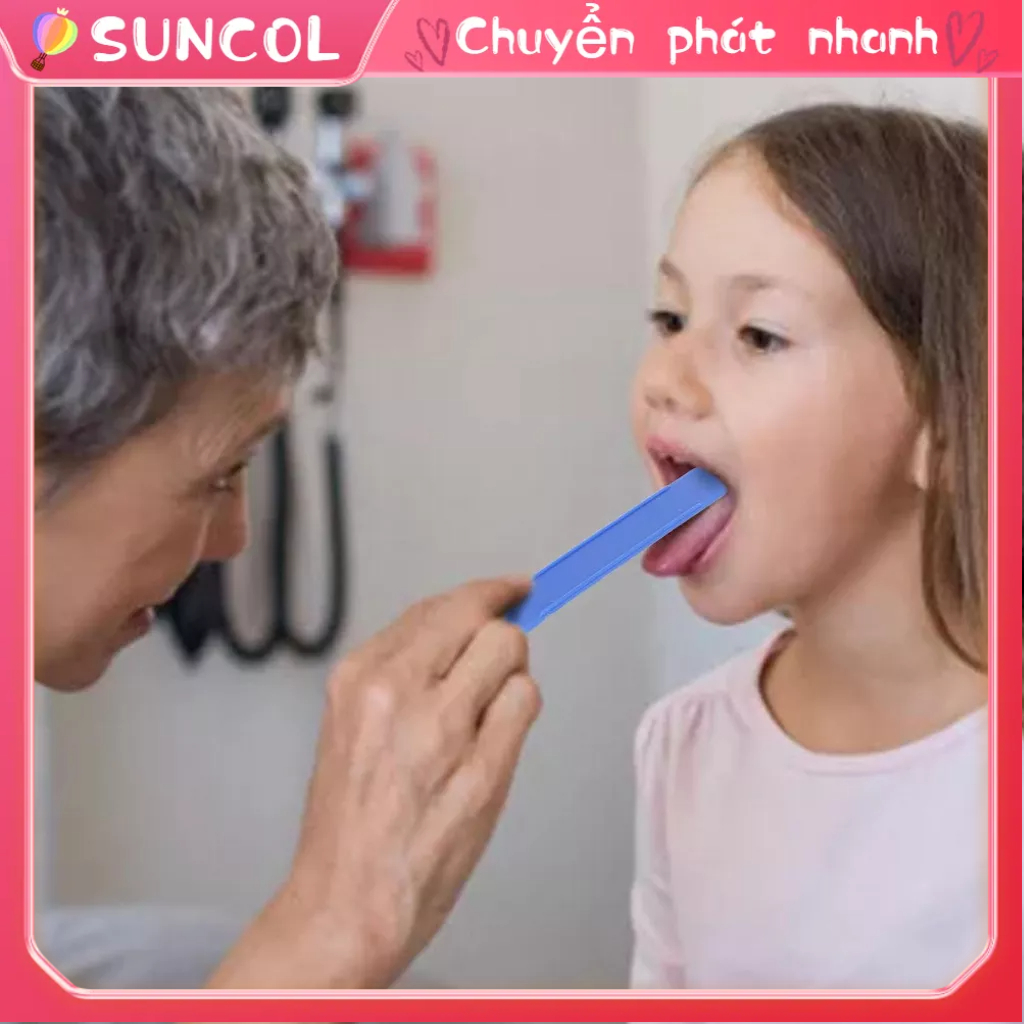 SUNCOL 2 Chiếc Đầu Lưỡi Máy Tập Huấn Luyện Di Động Trẻ Em Nhựa Răng Miệng Dụng Cụ Cơ