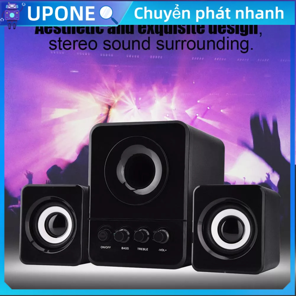 Loa Máy Tính, Loa máy tính laptop vi tính mini, siêu trầm cho điện thoại Laptop PC UPONE