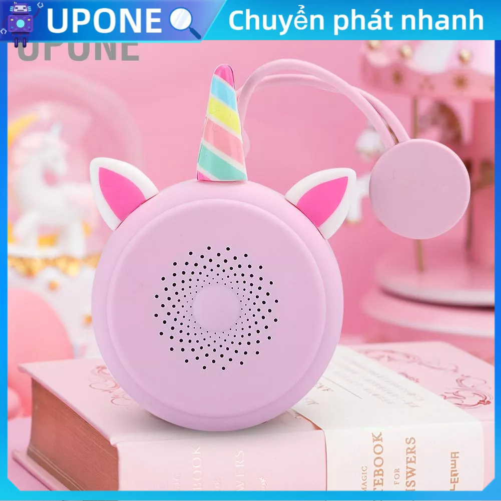 UPONE Loa Bluetooth chống nước Q11 Cartoon Máy tính để bàn di động nghe nhạc không dây