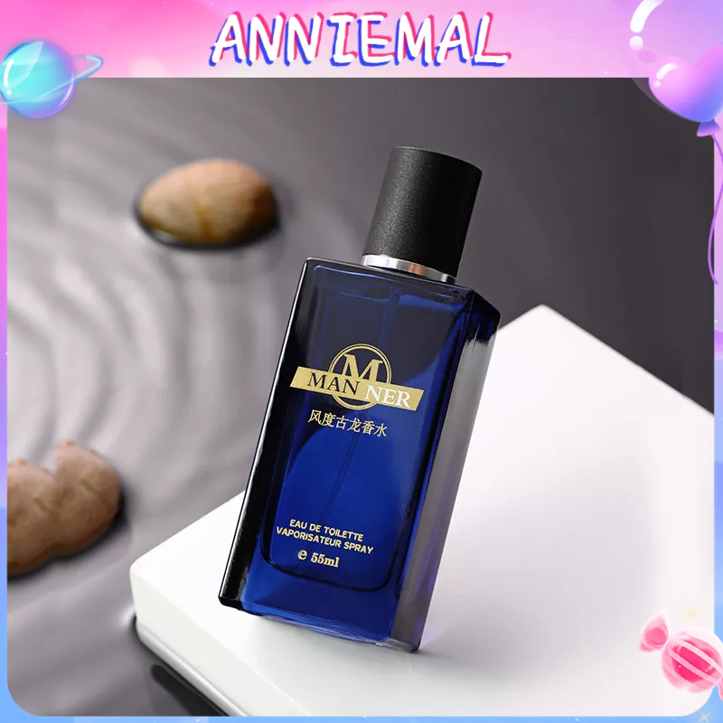 Nước Hoa Nam 55Ml Hương Gỗ Cho Hẹn Hò Màu Xanh