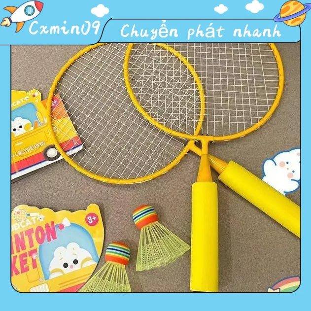 Đồ chơi cầu lông cho bé, Bộ Vợt Cầu Lông Cho Trẻ Em, Tương tác thể thao cho trẻ em Cxmin09