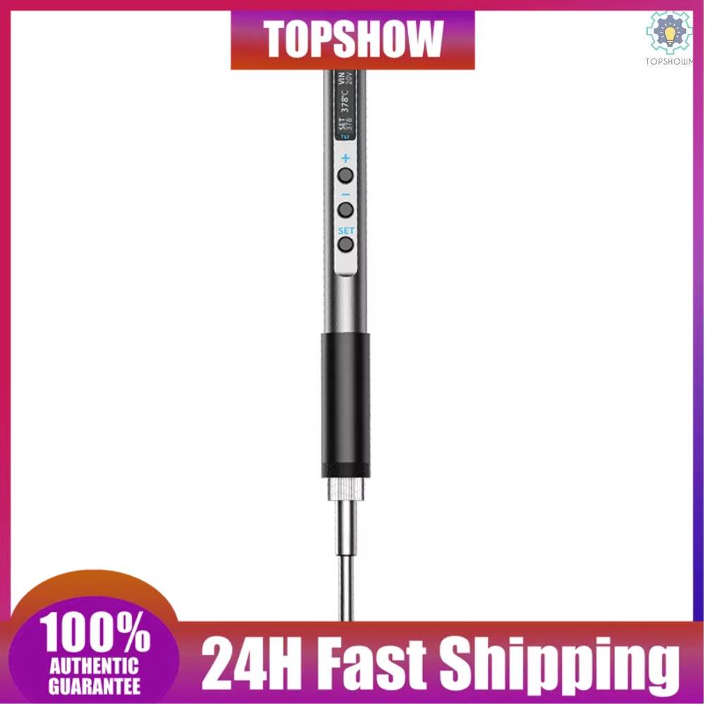 Trạm Hàn Điện Tử Thông Minh 65W Màn Hình OLED Bằng Kim Loại Giao Diện Type-C