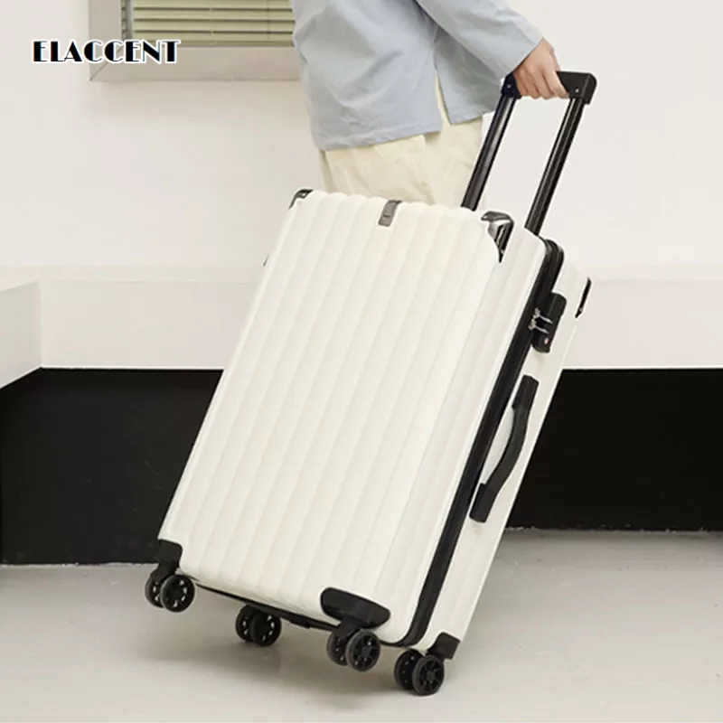 Va Li Du Lịch Khung Nhôm Có Bánh Xe Kéo Tiện Lợi Dành Cho Nam Và Nữ Ốp
