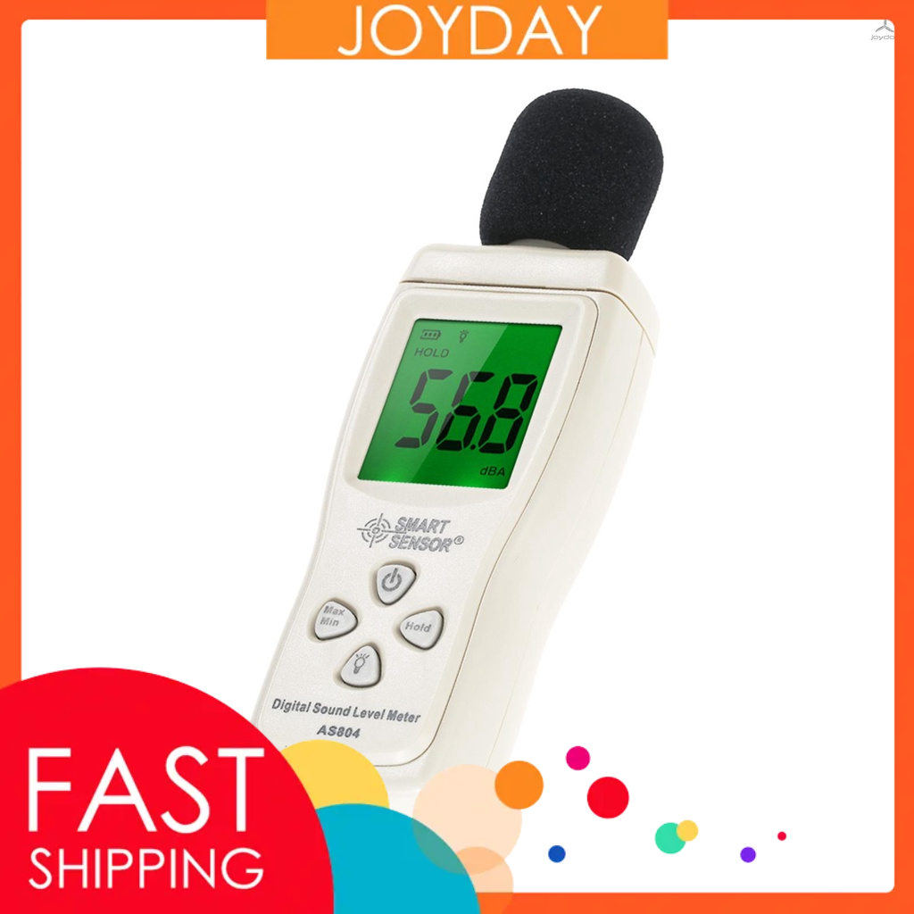 Máy Đo Độ Ồn Màn Hình LCD Cảm Biến Thông Minh Kỹ Thuật Số 30-130dBA