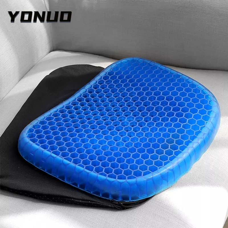 Yonuohoneycomb Đệm gel Làm Mát Thoáng Khí Hình Tổ Ong Cho Văn Phòng / Xe Hơi