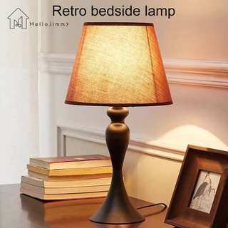 Jjt hellojimmy đèn ngủ led để bàn bảo vệ mắt phong cách retro