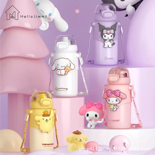 Jjt bình nước giữ nhiệt bằng thép không gỉ 316 hình hello kitty