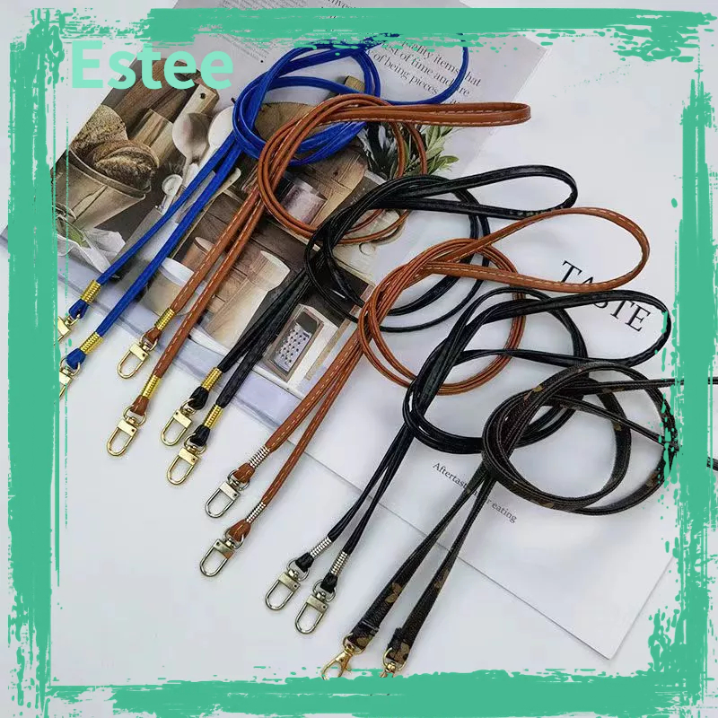 Dây Đeo Chéo Vai Bằng Da PU Mỏng Hai Đầu Có Mặt Dây Trang Trí Túi Xách Nhỏ Thay Thế DLY All @ -