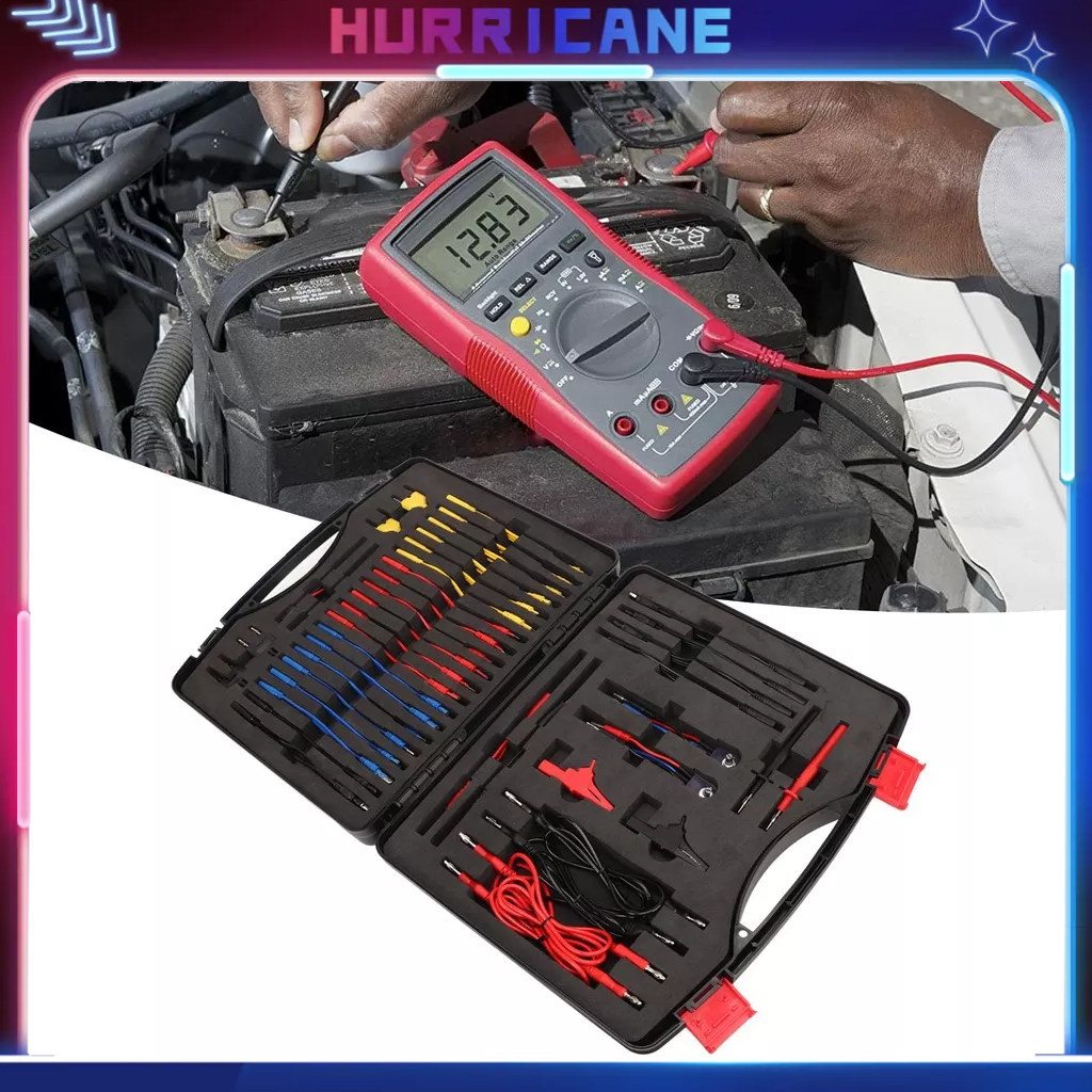 Hurricane 92 Chiếc Đồng Hồ Đo Vạn Năng Kiểm Tra Dẫn Bộ Đa Chức Tiếp Điện Máy Đầu Dò 12V 24V Xe